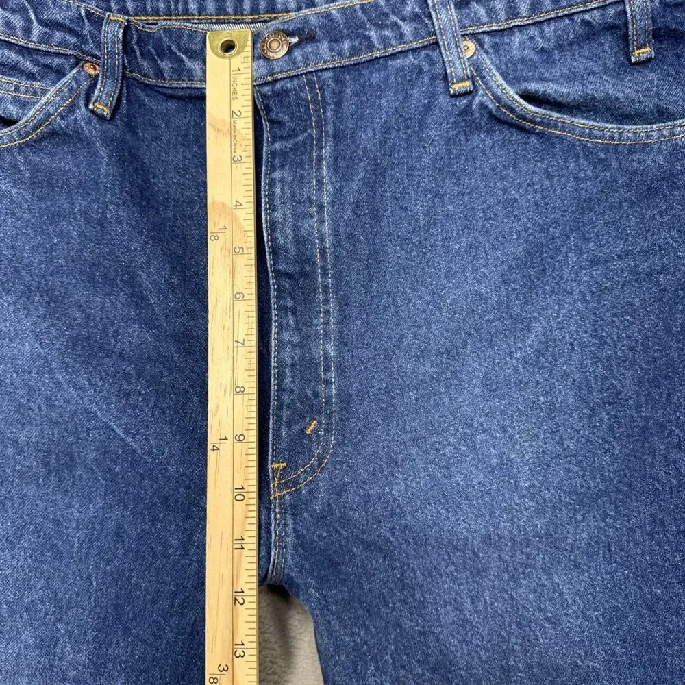 Vintage Levis 517 Jeans Orange Tab Mens 42x32 (38x30) Blue‎ Boot Dark Denim USA